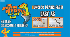 Desktop Screenshot of drainweasel.com